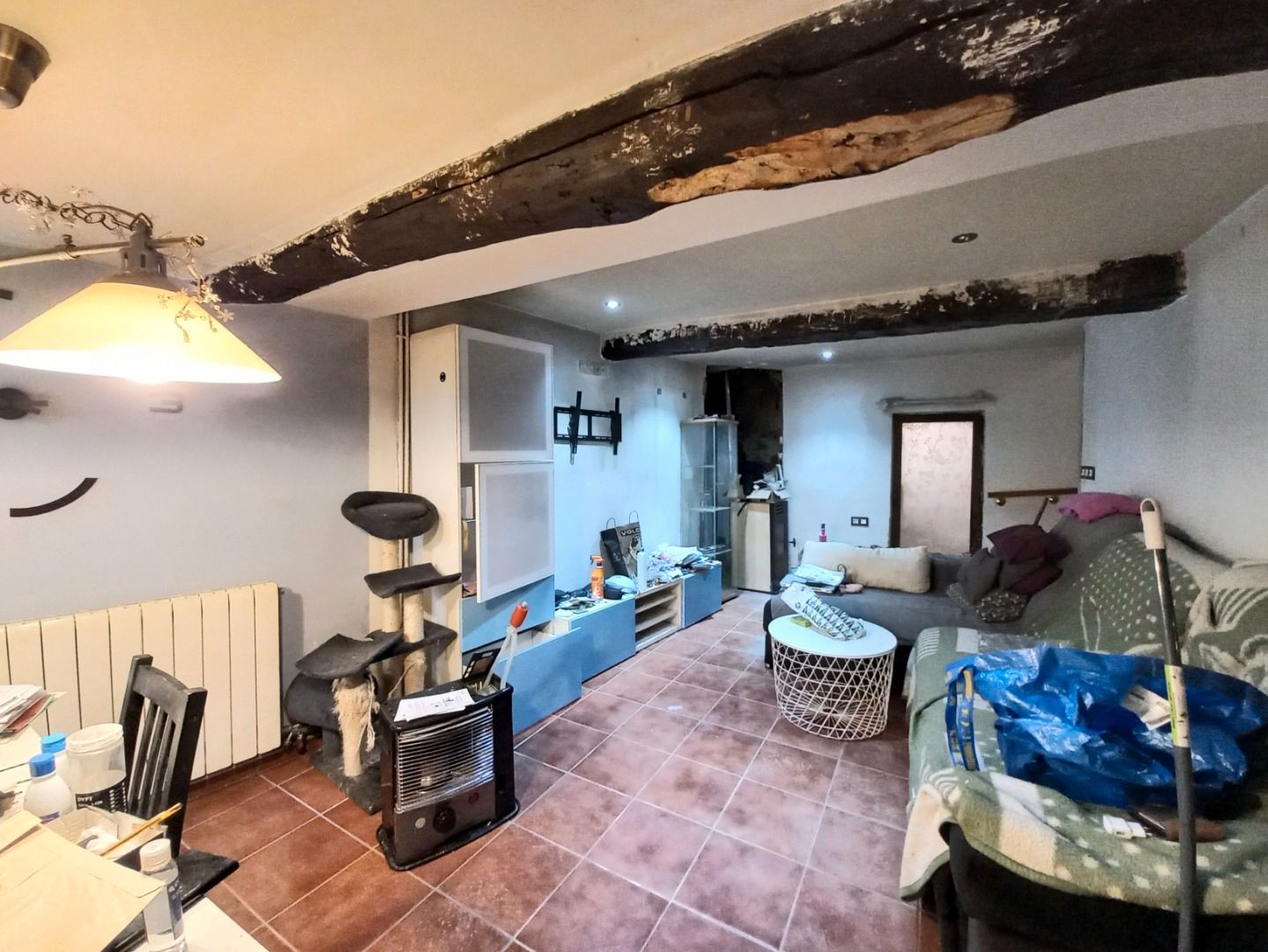 Sala de estar de Casa adosada en venta en Arcos con Calefacción y Trastero