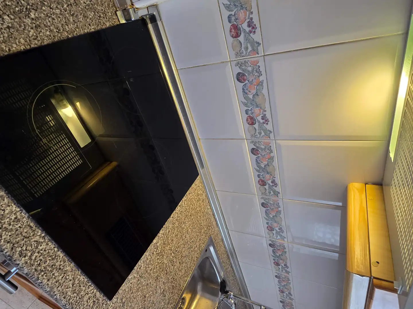 Cocina de Apartamento de alquiler en Santa Pola con Aire acondicionado, Terraza y Trastero