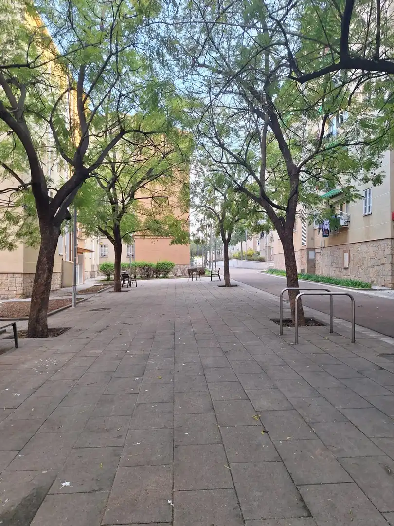 Vista exterior de Piso en venta en Terrassa