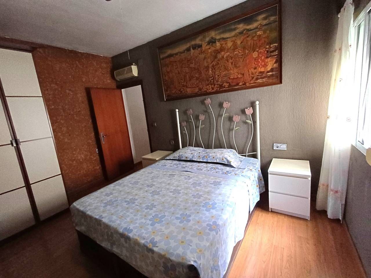 Bedroom of Flat to rent in  Huelva Capital  with Air Conditioner, Terrace and Furnished