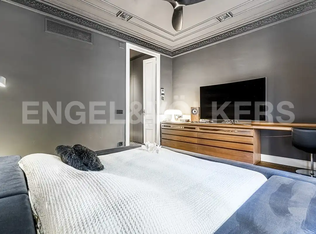 Habitación de Piso de alquiler en Barcelona con Aire acondicionado, Calefacción y Parquet