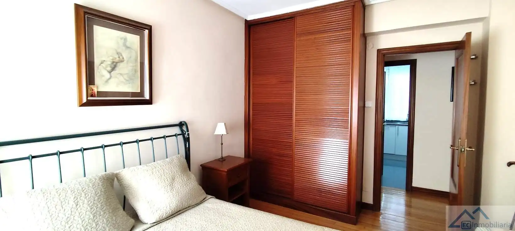 Bedroom of Flat for sale in Santander  with Parquet flooring