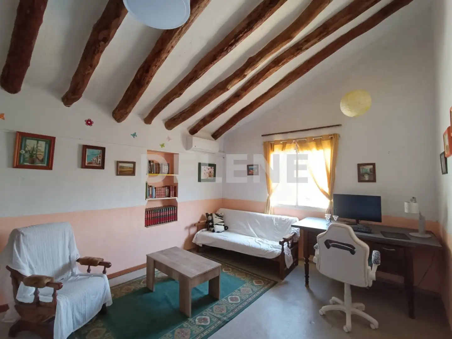 Sala d'estar de Casa adosada en venda en Hellín amb Jardí privat, Traster i Piscina
