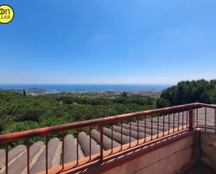 Exterior view of House or chalet for sale in Mataró  with Private garden, Terrace and Balcony