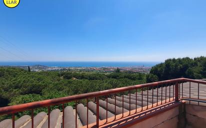Exterior view of House or chalet for sale in Mataró  with Private garden, Terrace and Balcony