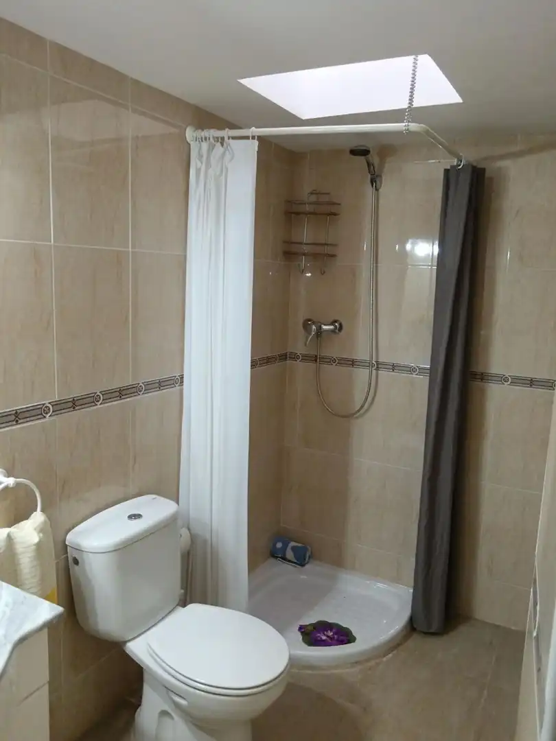 Badezimmer von Dachboden zum Verkauf in Vera mit Klimaanlage, Heizung und Terrasse