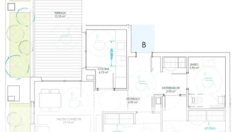 Photo 2 of Flat for sale in  Concepción Arenal, 63, Las Cañas, Guadalajara