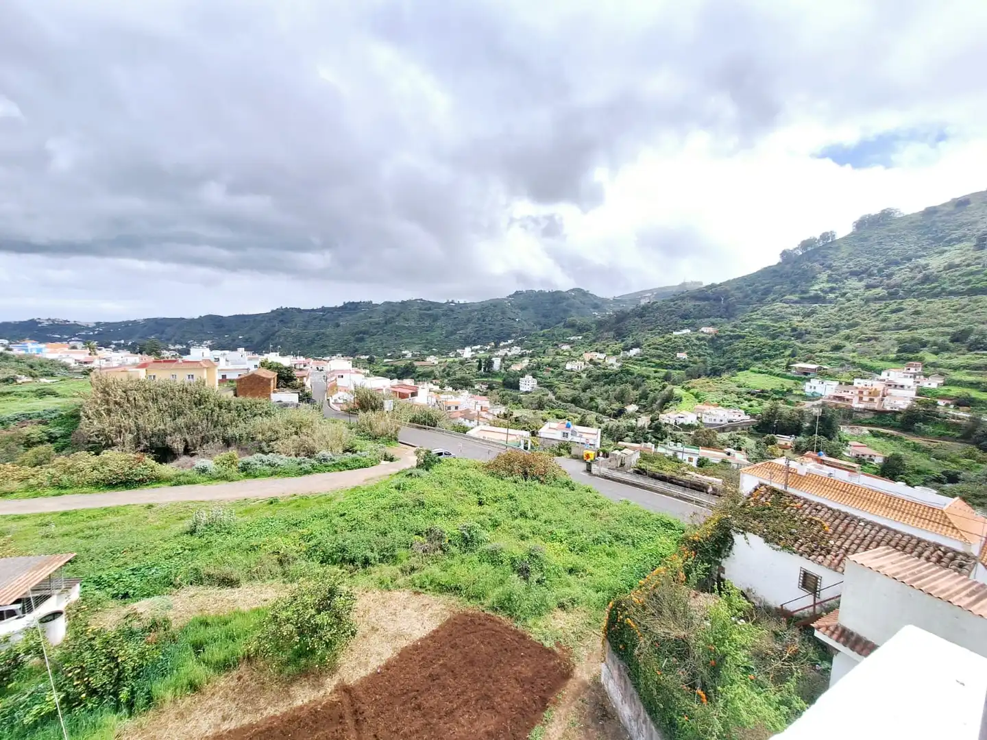 Vista exterior de Piso en venta en Teror con Amueblado y Balcón