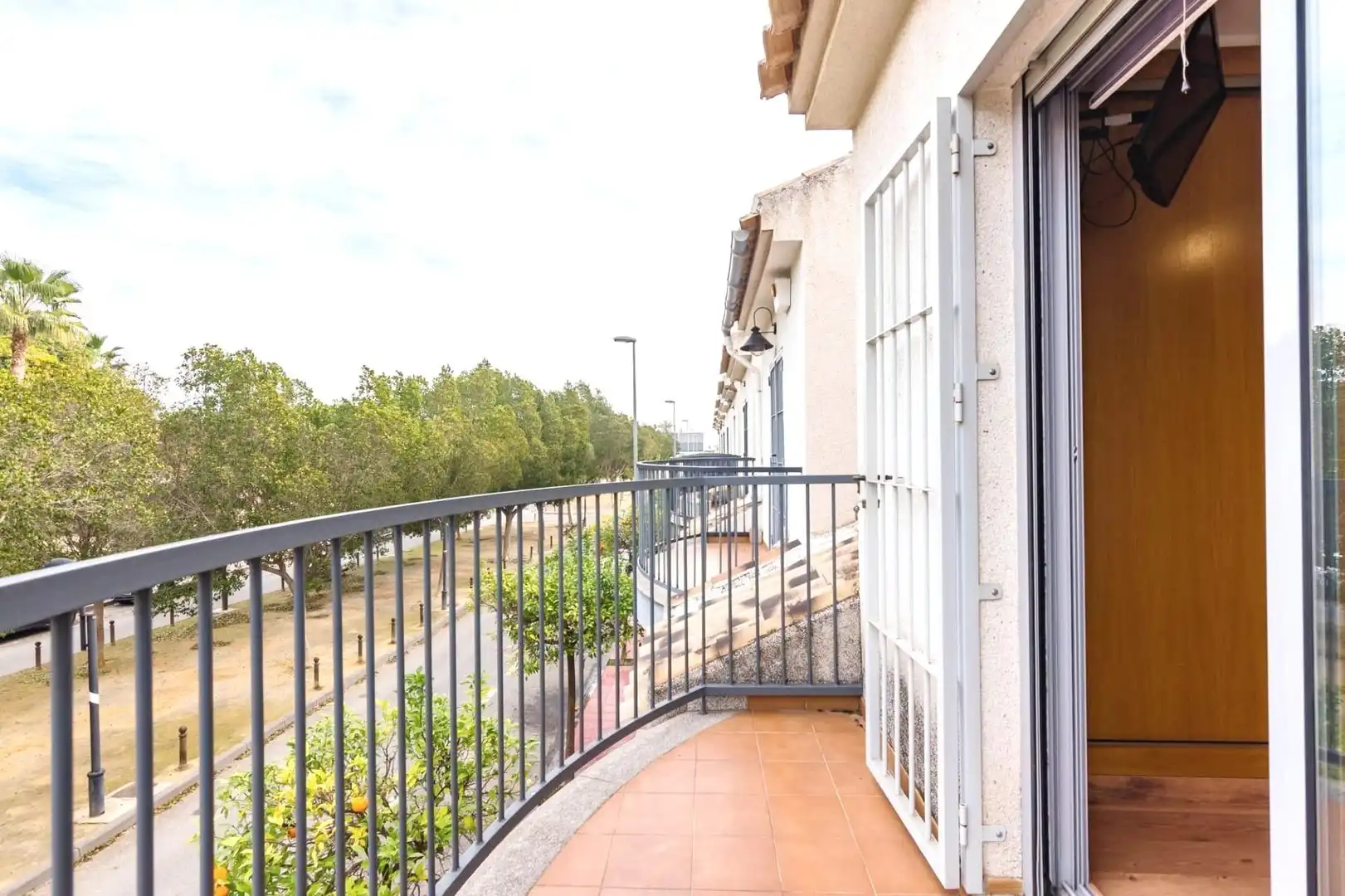 Balcony of Duplexes for sale in Murcia  with Air Conditioner, Private garden and Terrace
