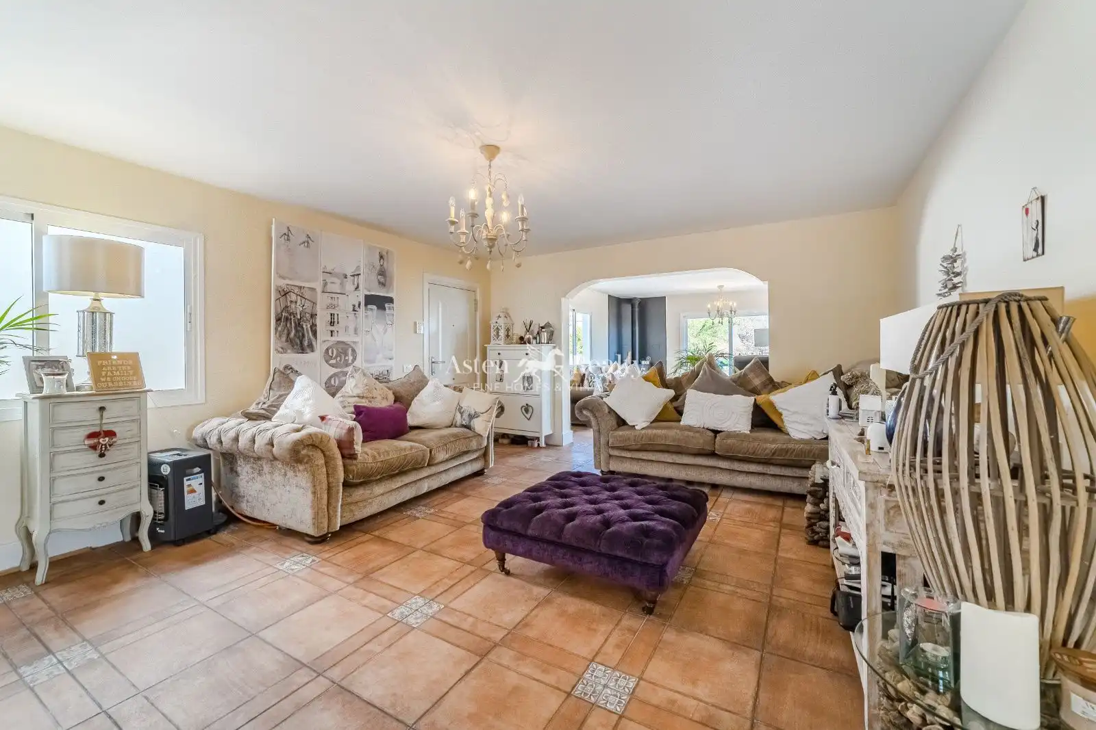 Sala d'estar de Casa o xalet en venda en San Miguel de Abona amb Calefacció, Terrassa i Traster