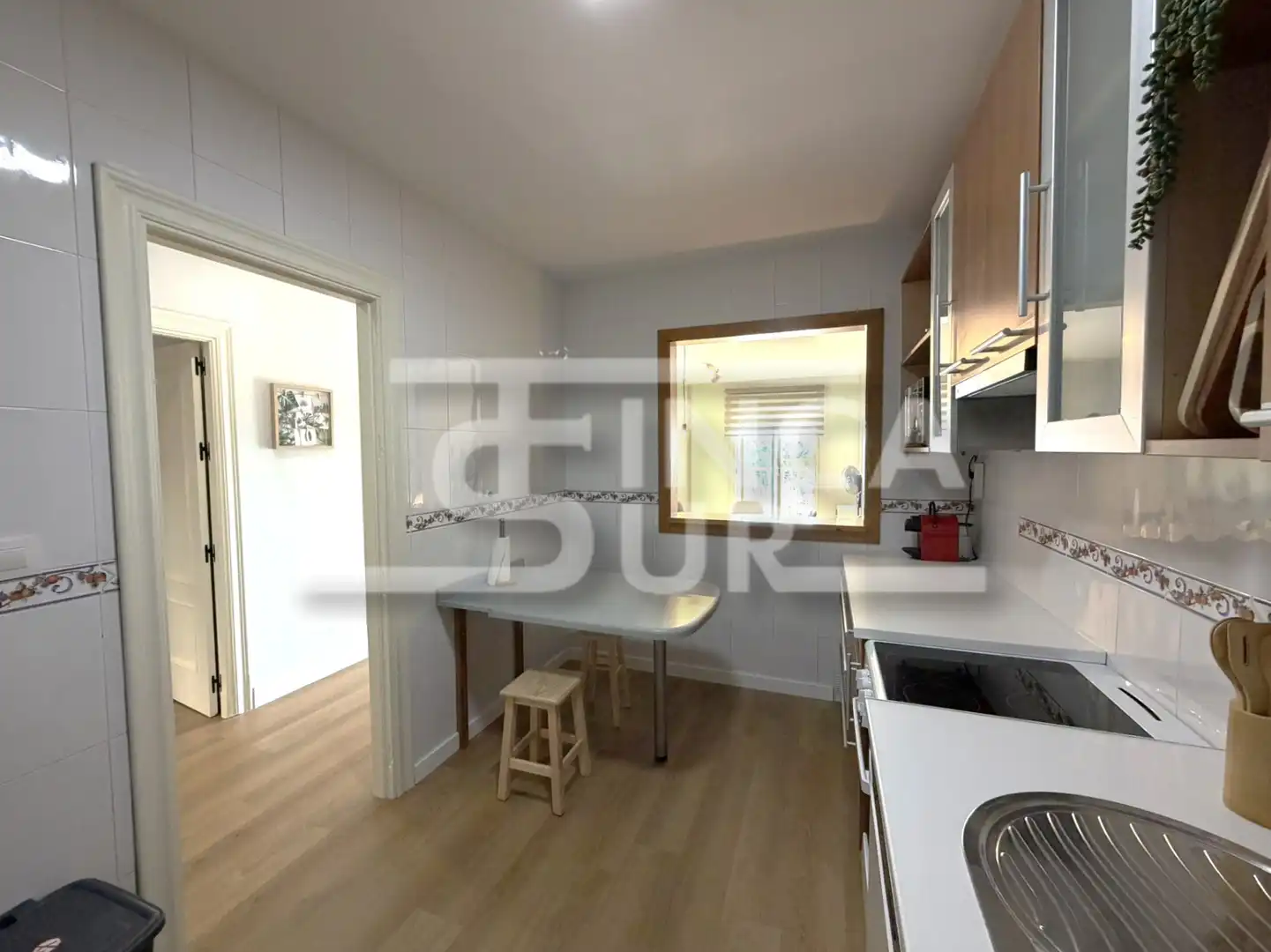 Cocina de Apartamento en venta en Roquetas de Mar con Amueblado, Horno y Lavadora