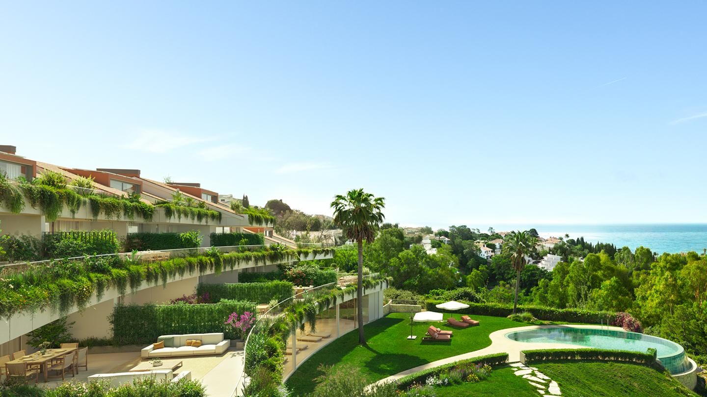 Garden of Apartment for sale in Benalmádena  with Air Conditioner, Heating and Private garden