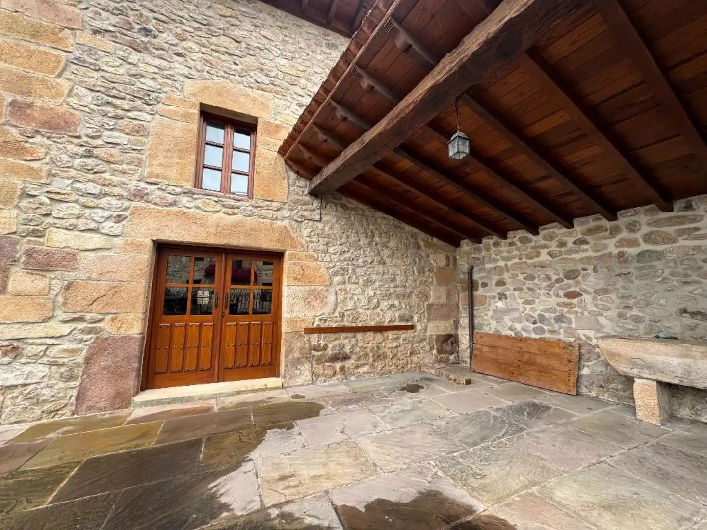 Vista exterior de Casa o chalet en venta en Molledo con Calefacción, Jardín privado y Terraza