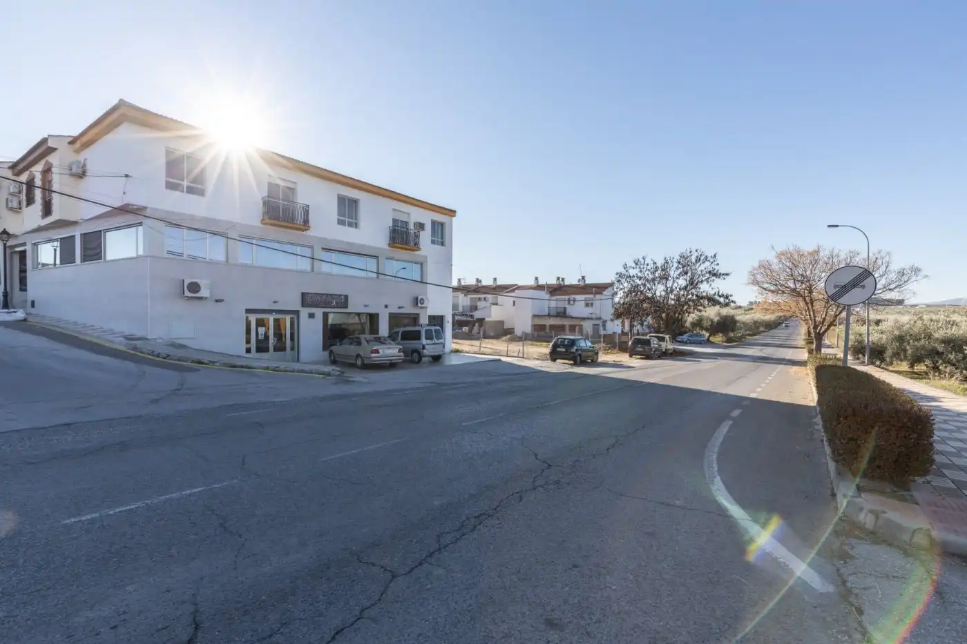 Außenansicht von Wohnung zum Verkauf in Moraleda de Zafayona mit Klimaanlage, Terrasse und Balkon
