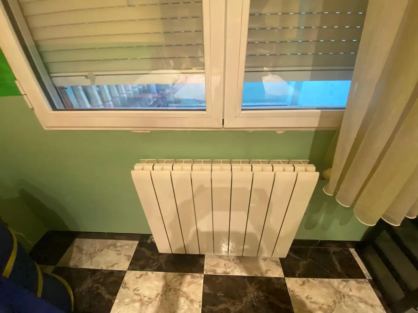 Terrasse von Wohnung zum Verkauf in La Pobla del Duc mit Klimaanlage, Terrasse und Möbliert