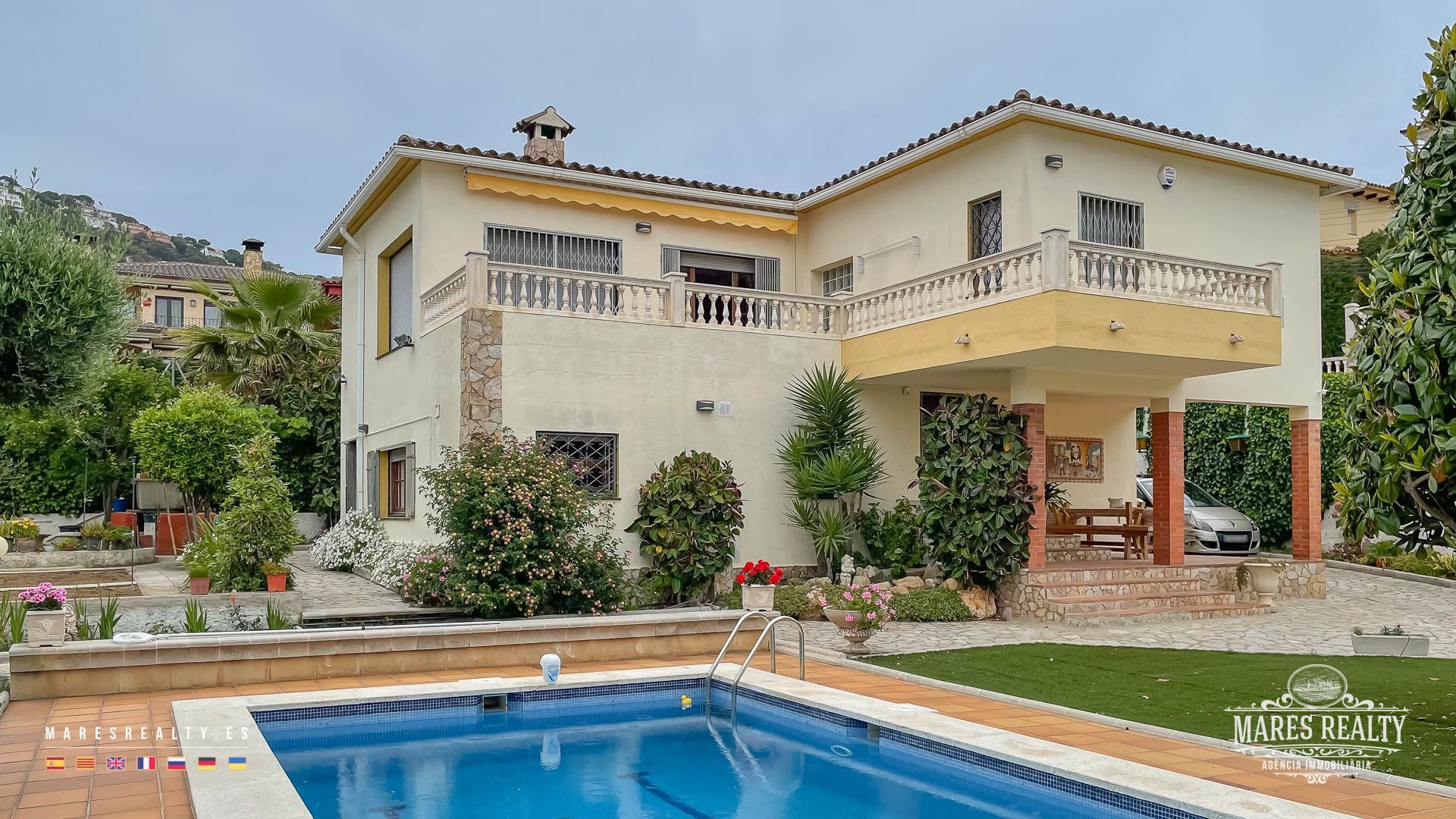 Vista exterior de Casa o chalet en venta en Lloret de Mar con Calefacción, Jardín privado y Terraza