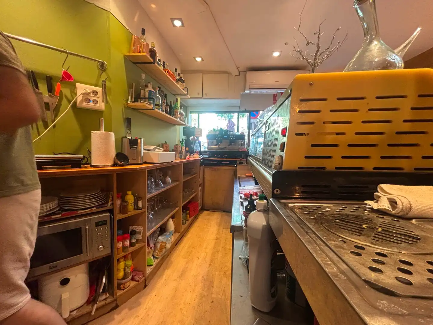 Cocina de Local en traspaso en Barcelona con Aire acondicionado, Calefacción y Terraza
