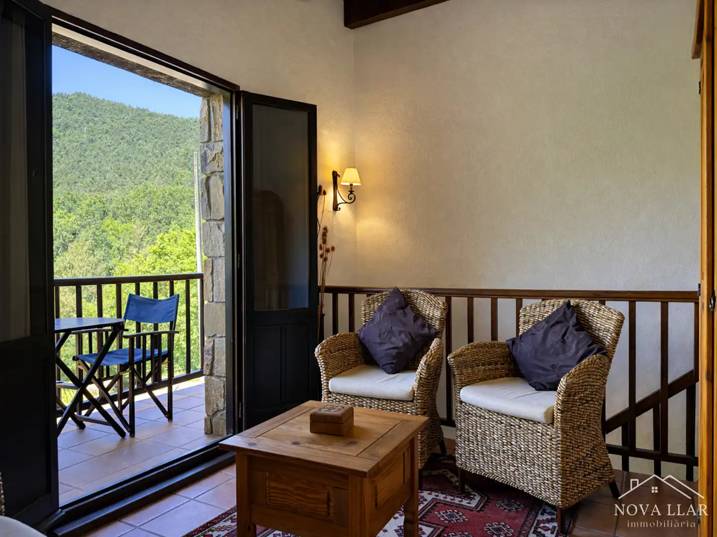 Terraza de Finca rústica en venta en Les Llosses con Calefacción, Jardín privado y Terraza