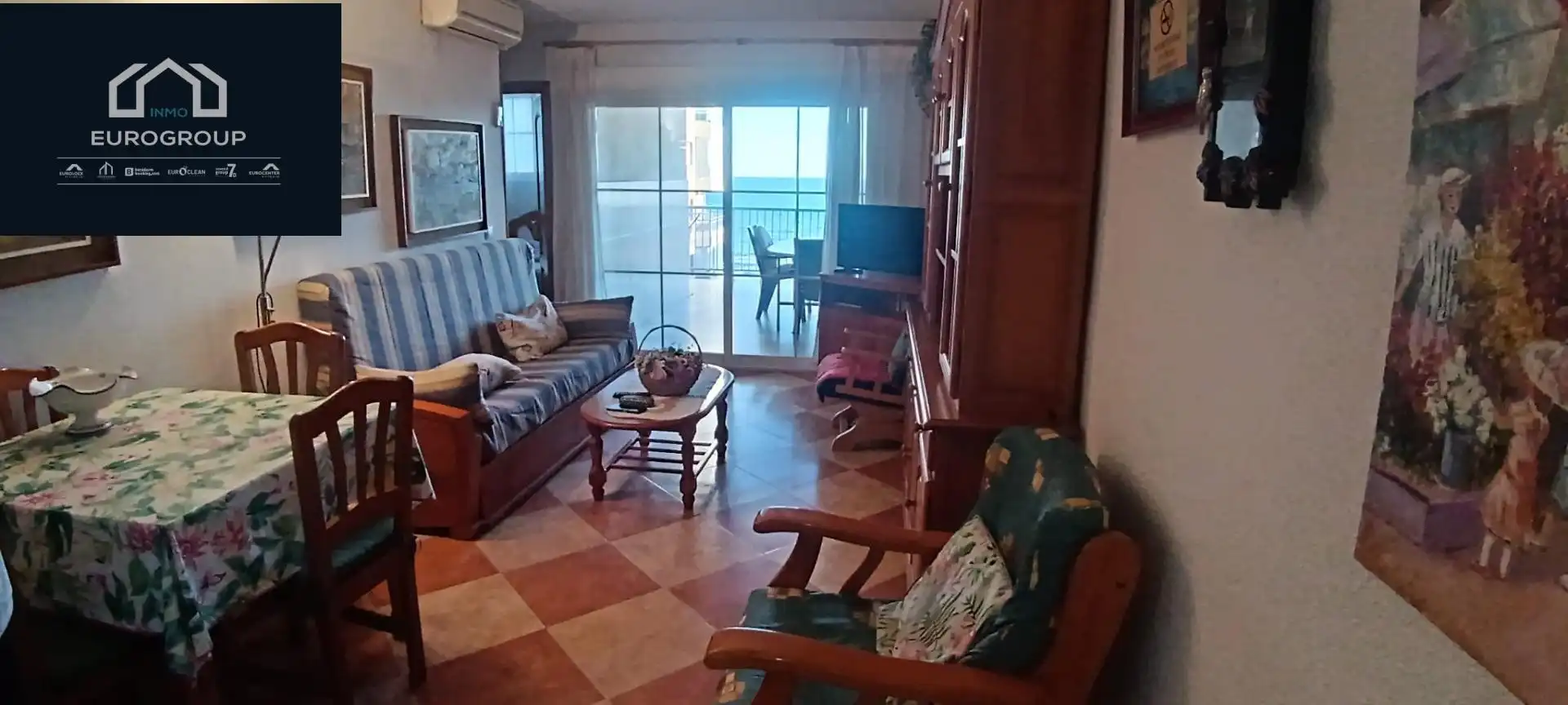 Sala d'estar de Àtic en venda en Benidorm amb Aire condicionat i Terrassa