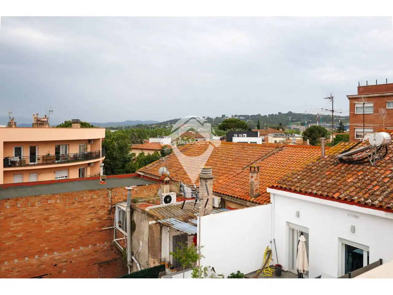 Vista exterior de Dúplex en venda en Sant Quirze del Vallès amb Aire condicionat, Calefacció i Jardí privat