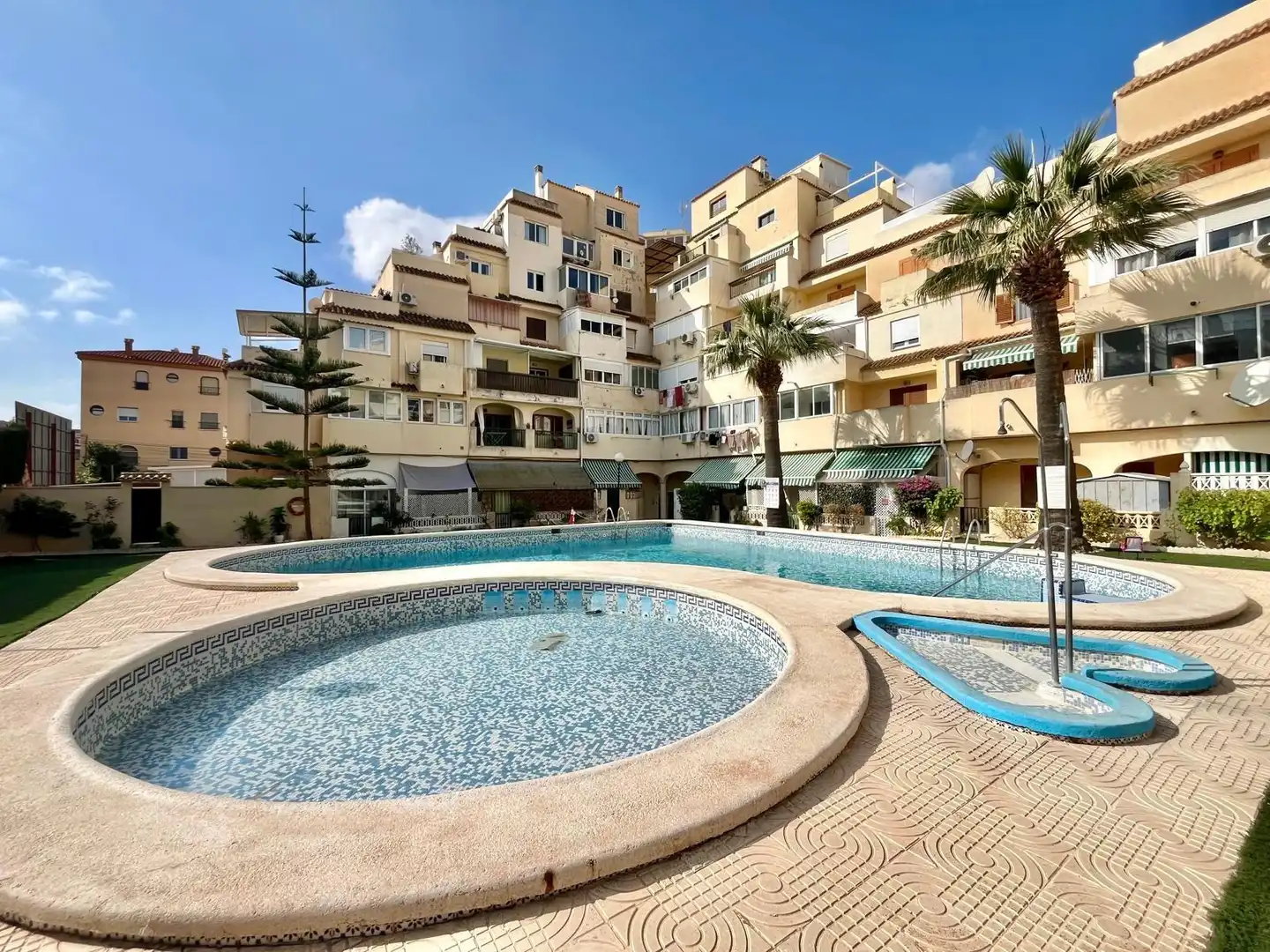 Piscina de Estudio en venta en Torrevieja con Balcón y Piscina comunitaria