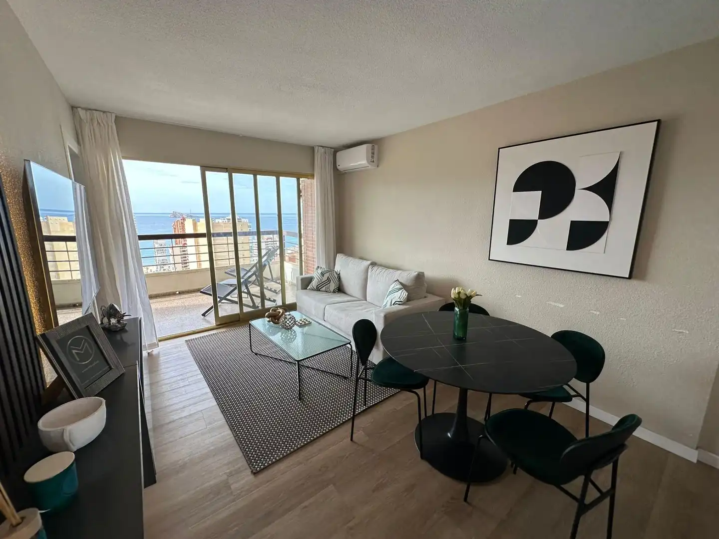 Sala d'estar de Apartament en venda en Benidorm amb Aire condicionat, Calefacció i Terrassa