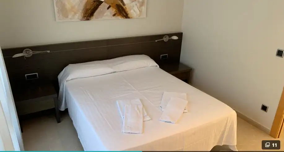 Dormitori de Apartament de lloguer en Benitachell / El Poble Nou de Benitatxell amb Aire condicionat, Terrassa i Moblat