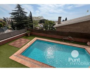 Swimming pool of House or chalet to rent in Vilassar de Dalt  with Air Conditioner, Heating and Private garden