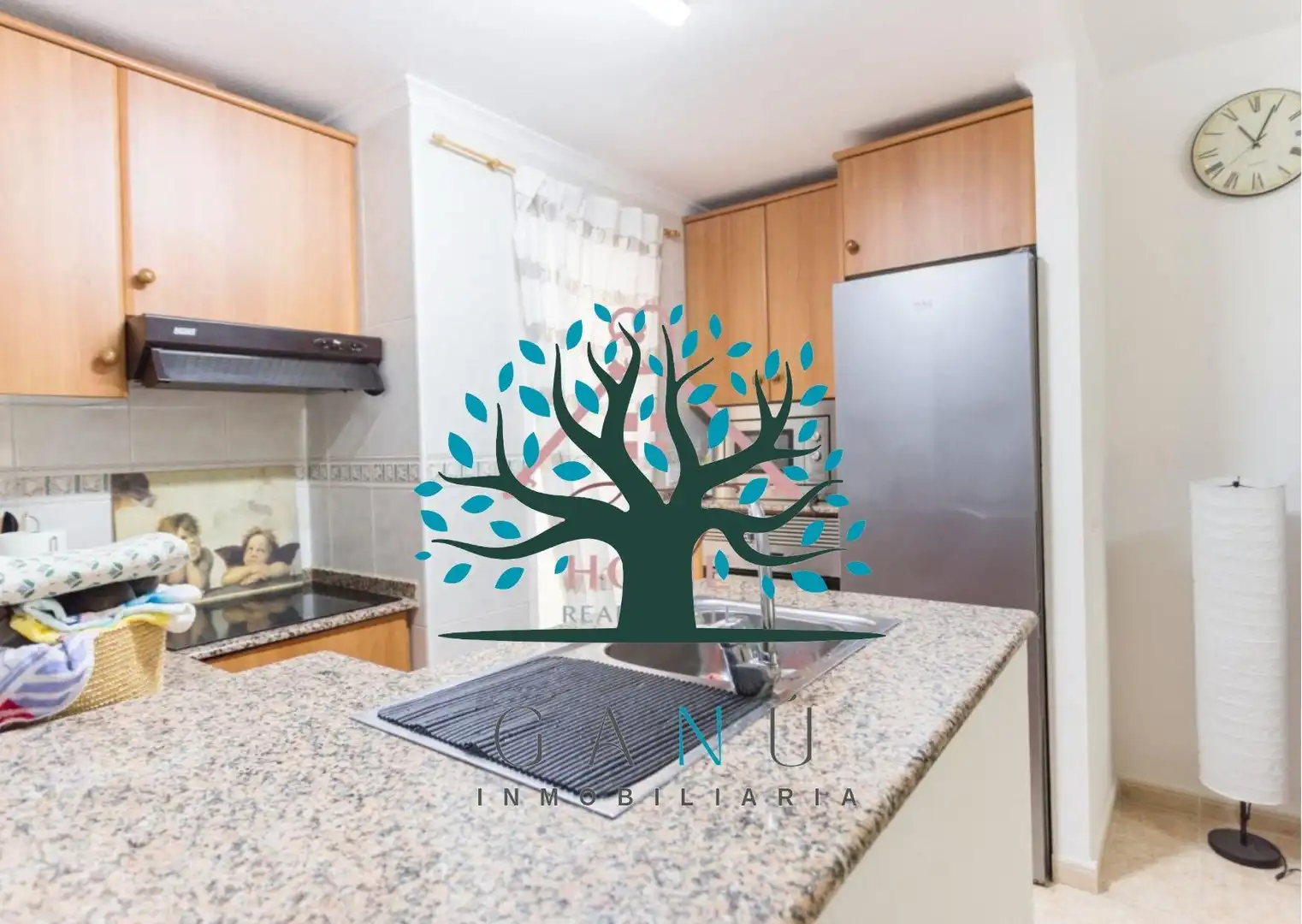 Cuina de Apartament en venda en Mazarrón amb Moblat