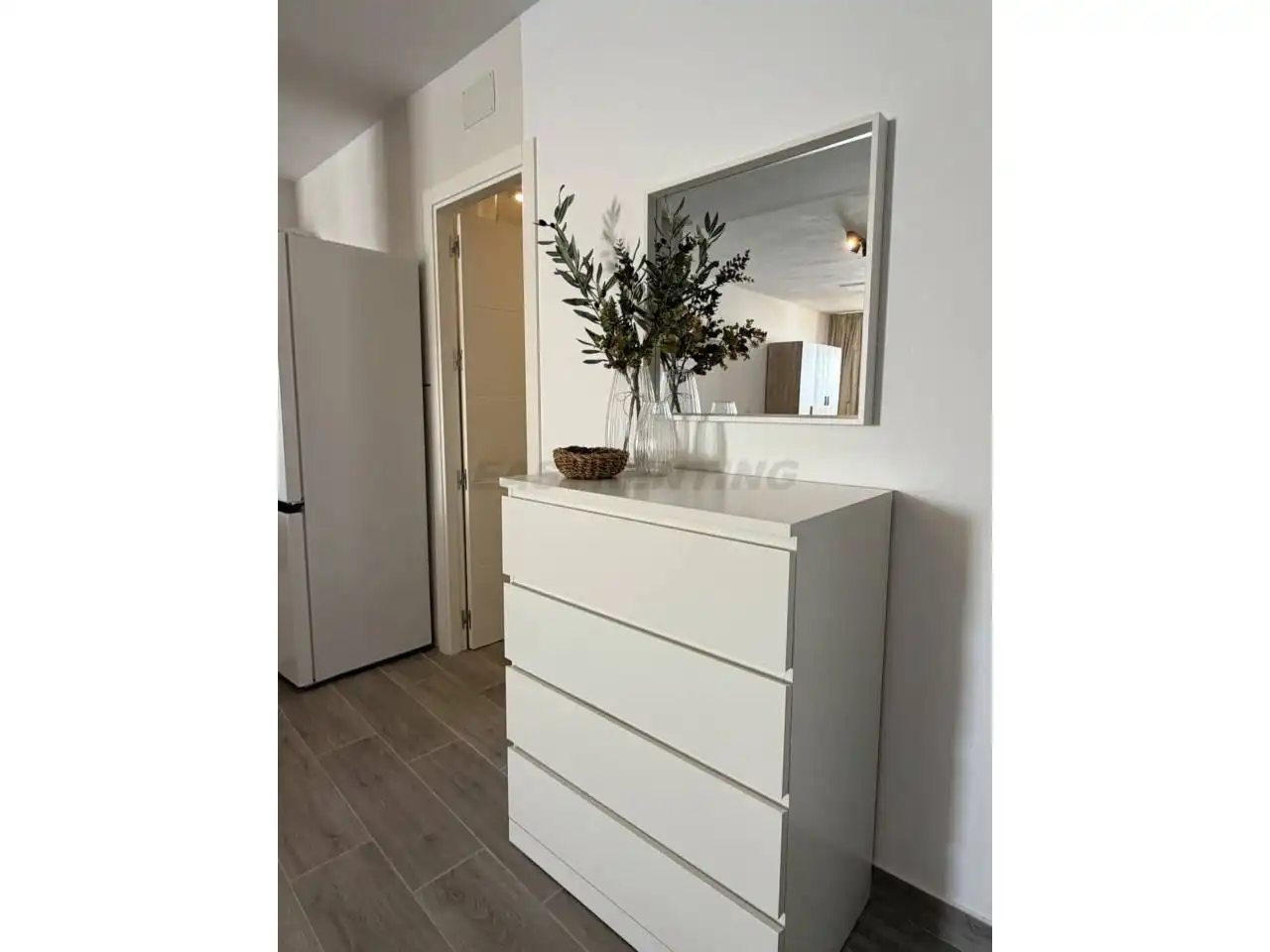 Schlafzimmer von Loft zur Miete in La Línea de la Concepción mit Klimaanlage, Möbliert und Alarm