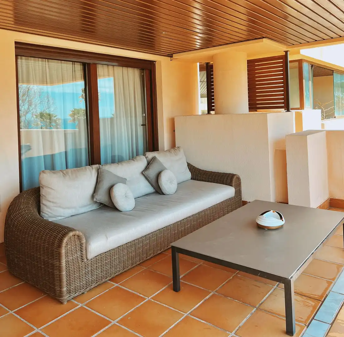 Terrassa de Apartament de lloguer en Estepona