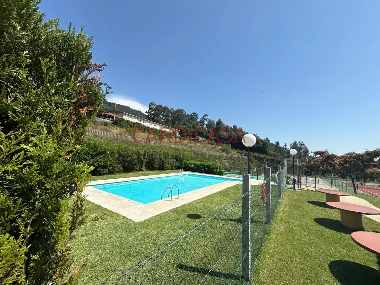 Piscina de Casa o xalet en venda en Mos amb Calefacció, Jardí privat i Terrassa