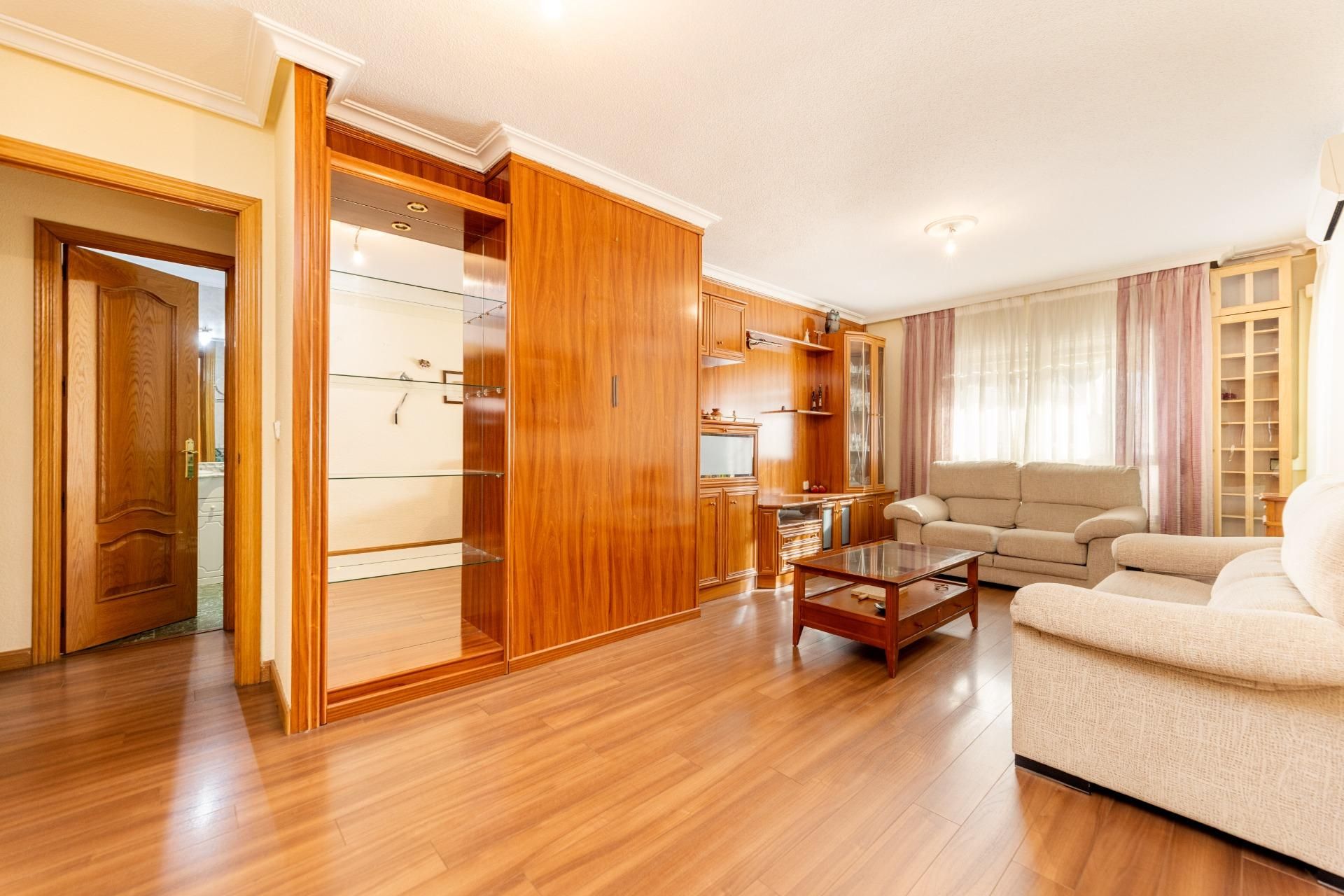 Living room of Flat for sale in  Madrid Capital  with Air Conditioner and Heating
