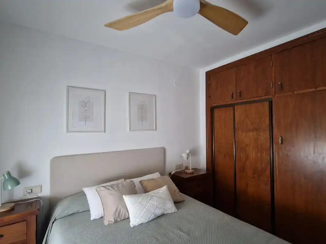 Bedroom of Flat for sale in Benalmádena  with Air Conditioner and Swimming Pool