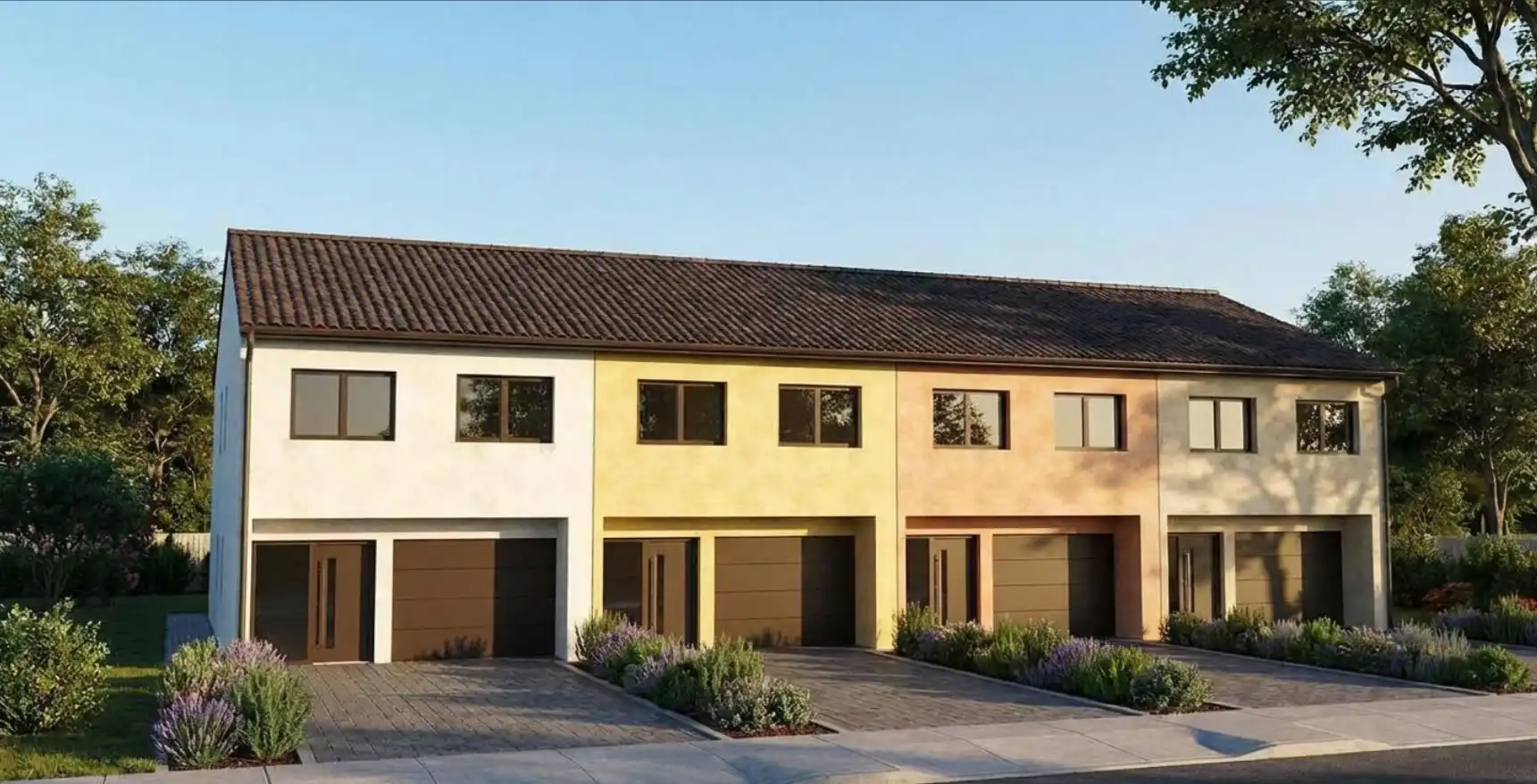 Exterior view of Detached homes for sale in Cantallops  with Air Conditioner, Heating and Private garden