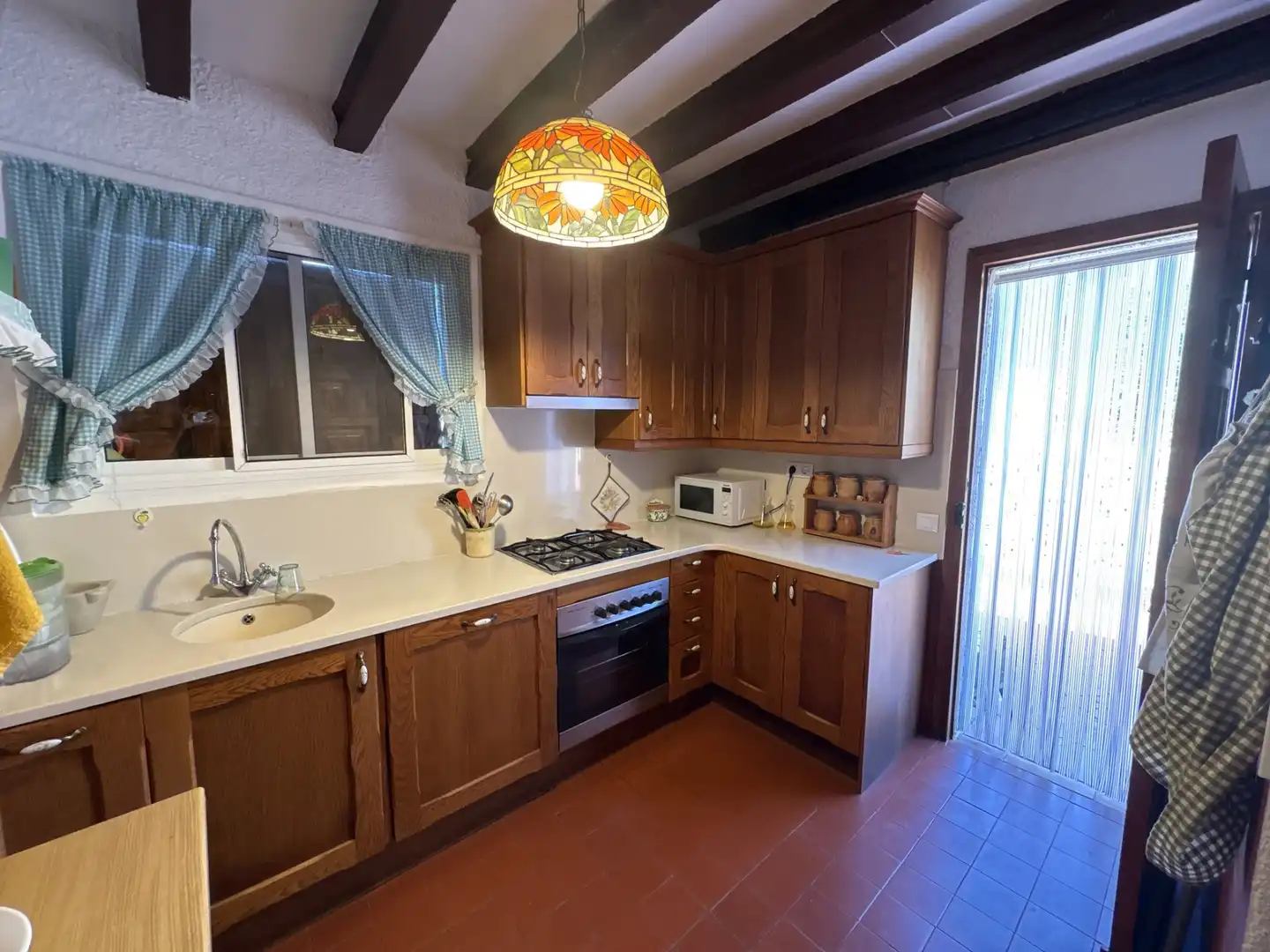 Cocina de Casa o chalet en venta en Vespella de Gaià con Jardín privado, Piscina y Amueblado