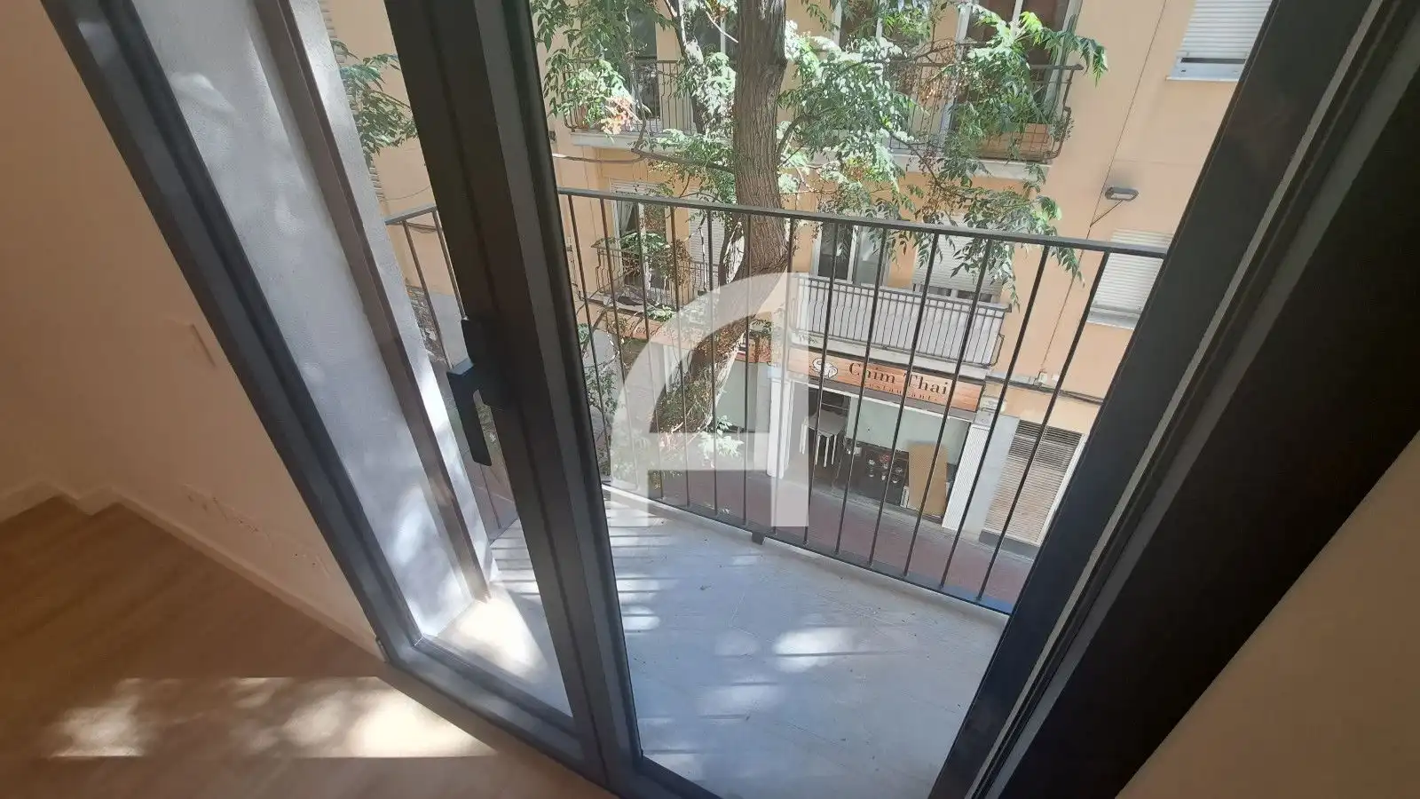 Terrasse von Wohnung zur Miete in Terrassa mit Heizung