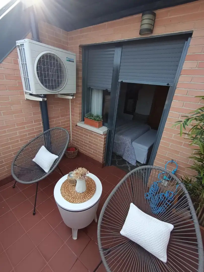 Balcony of Attic for sale in Madrid  with Air Conditioner, Heating and Terrace