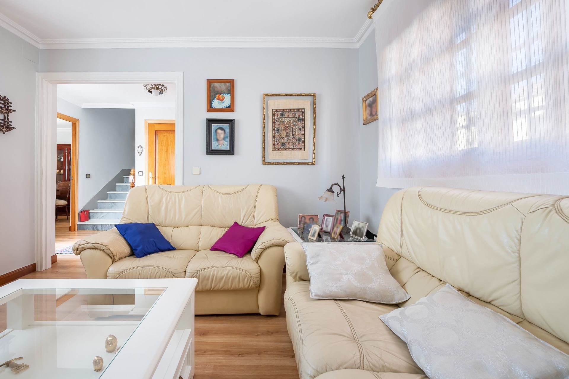 Living room of House or chalet for sale in Alcobendas  with Air Conditioner and Heating