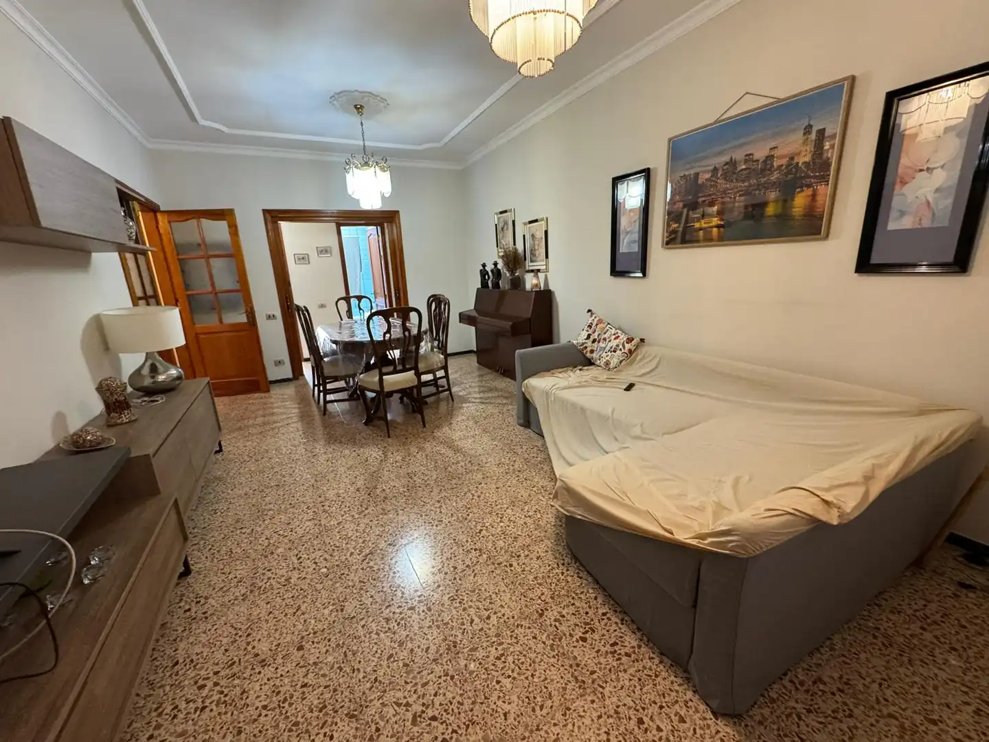 Sala de estar de Casa o chalet en venta en Arucas con Terraza, Amueblado y Balcón