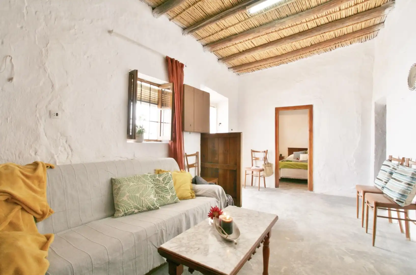 Sala de estar de Finca rústica en venta en Sorbas con Calefacción