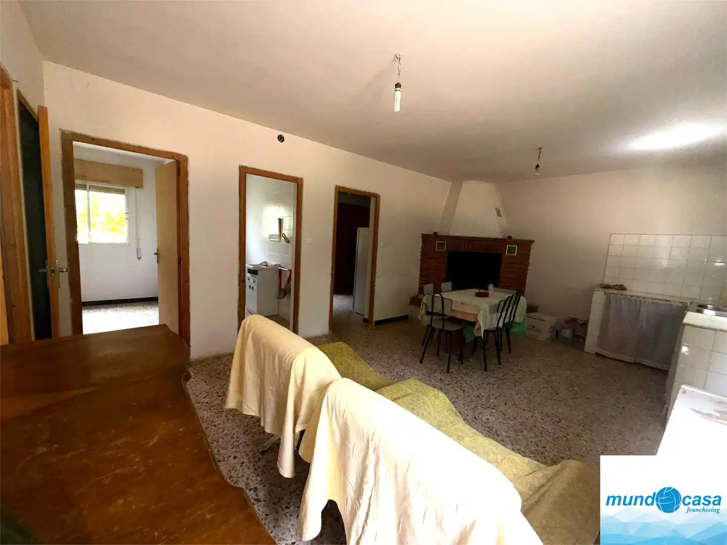 Sala d'estar de Finca rústica en venda en Morata de Jalón amb Piscina comunitària