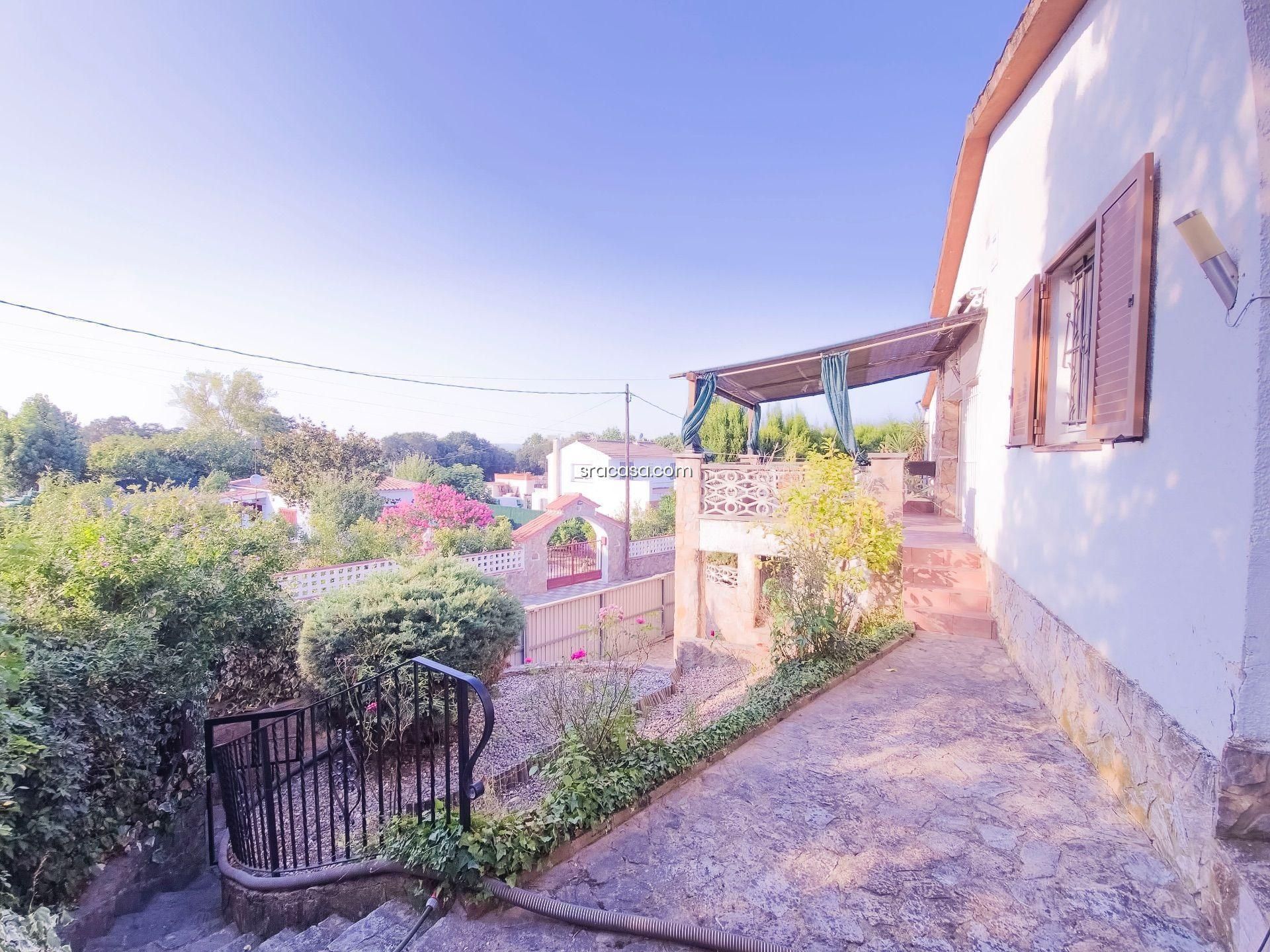 Jardí de Casa o xalet en venda en Llagostera amb Calefacció, Jardí privat i Terrassa