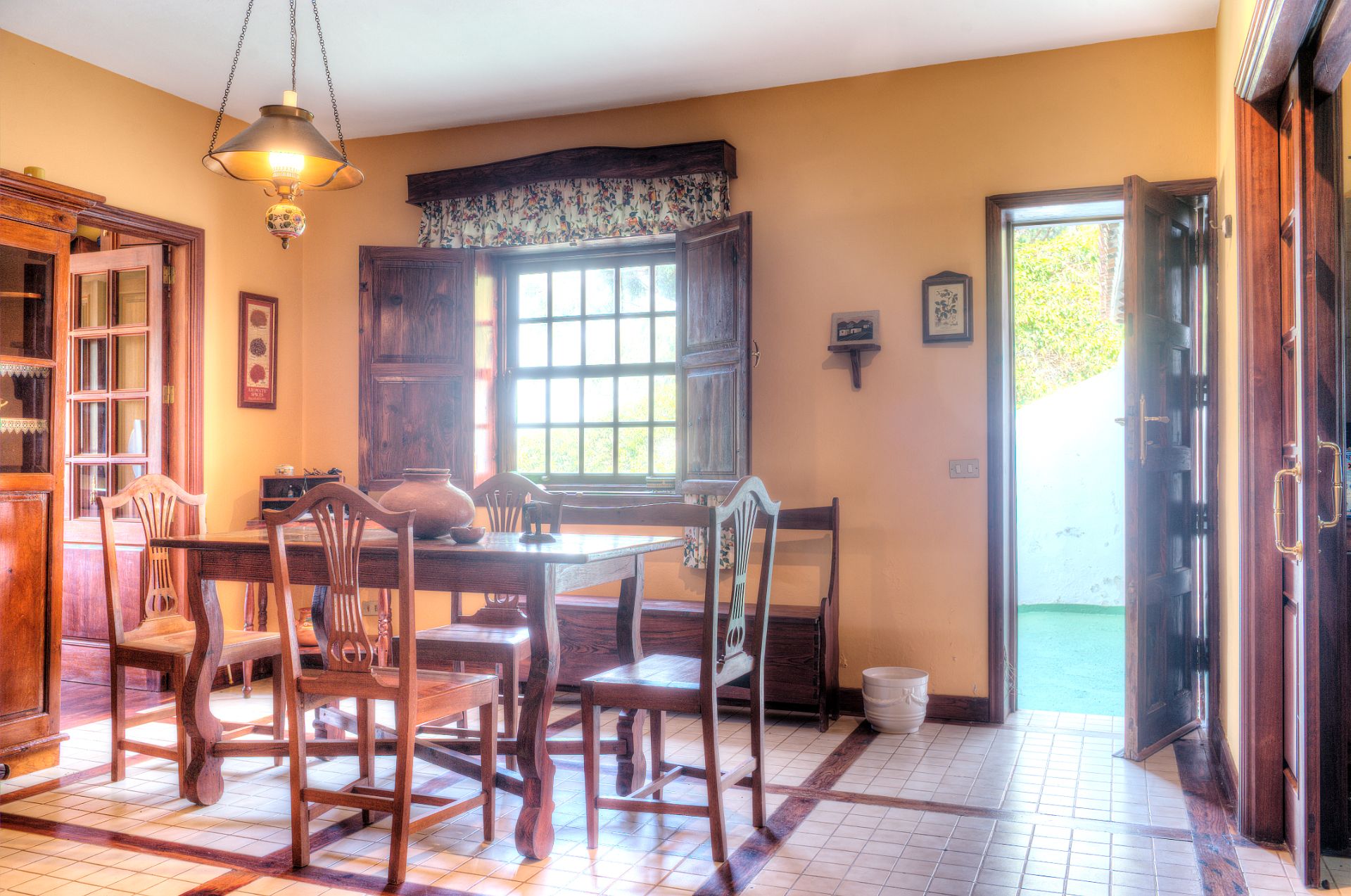 Dining room of House or chalet for sale in Tegueste  with Air Conditioner, Heating and Private garden