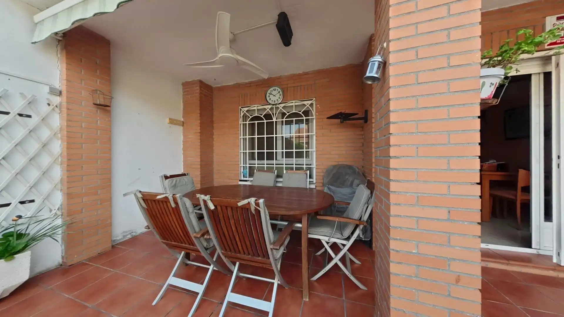 Terrassa de Casa adosada en venda en Rivas-Vaciamadrid amb Aire condicionat, Calefacció i Jardí privat