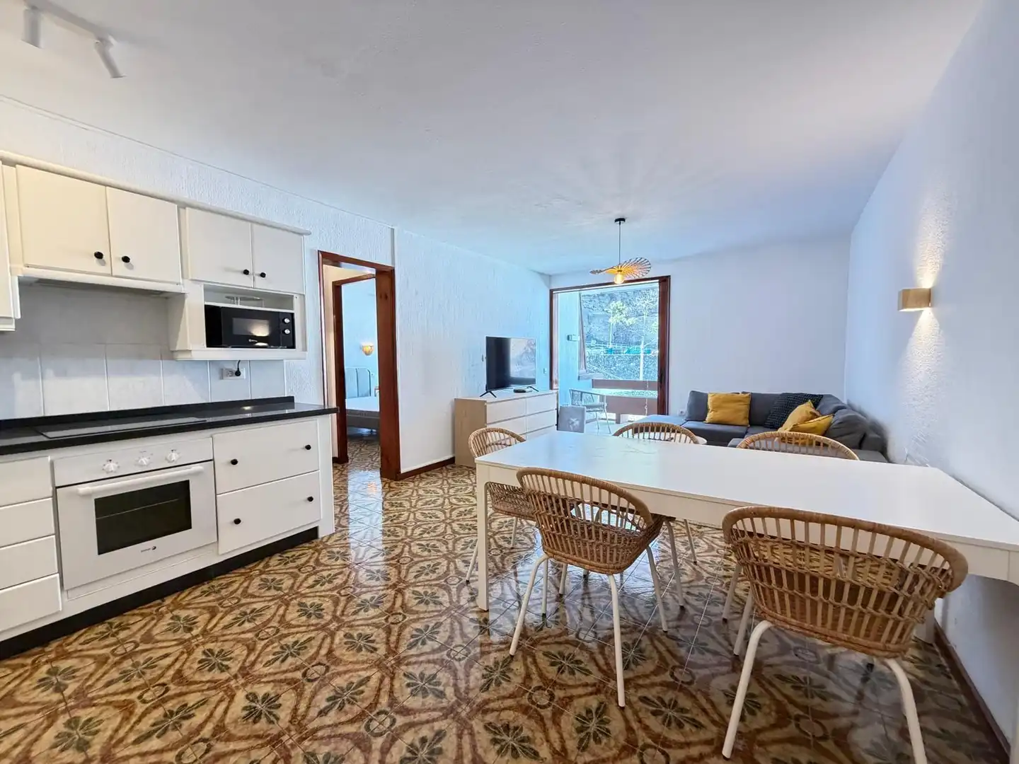 Cuina de Apartament en venda en Icod de los Vinos amb Terrassa i Moblat