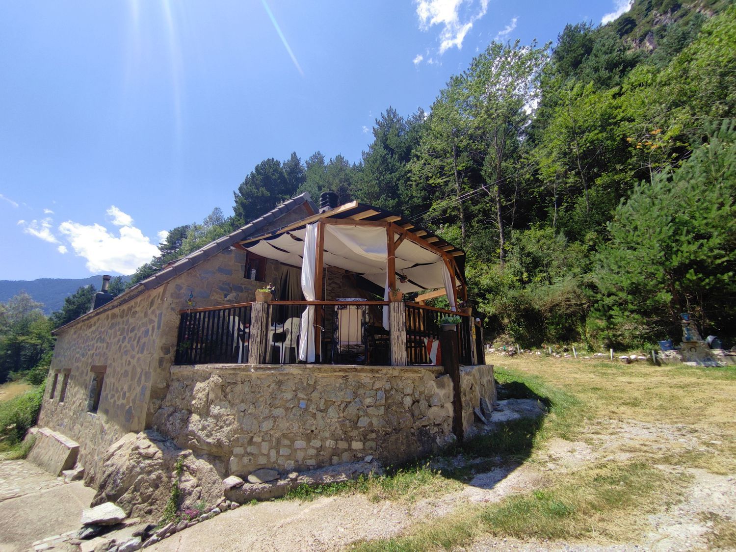 Garden of House or chalet for sale in Bielsa  with Heating, Private garden and Terrace