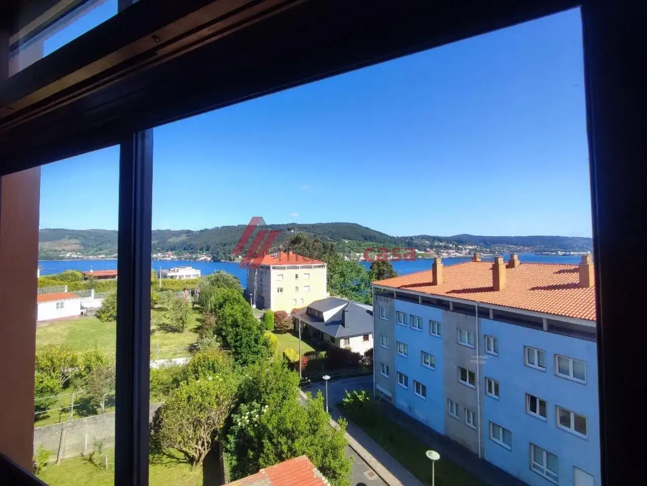 Balcony of Flat for rent in Mugardos  with Heating, Furnished and Pets allowed