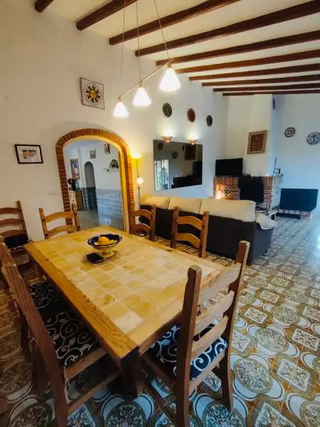Dining room of Houses for sale in Dénia  with Air Conditioner, Heating and Private garden
