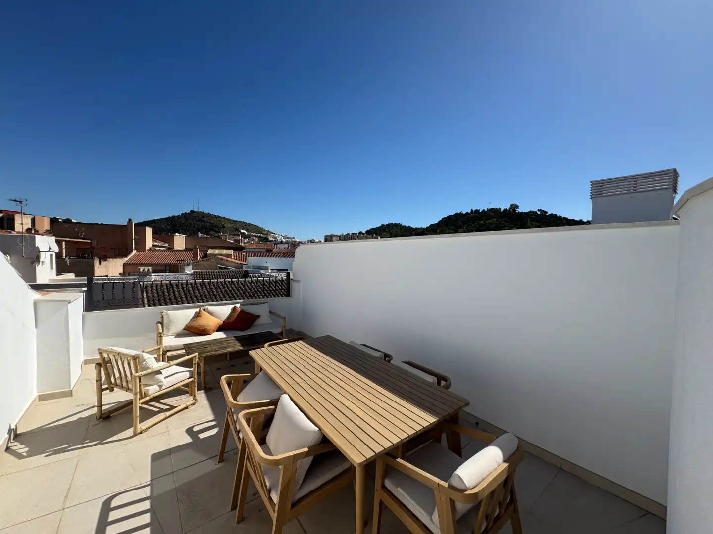 Terraza de Ático en venta en Málaga con Aire acondicionado, Terraza y Amueblado